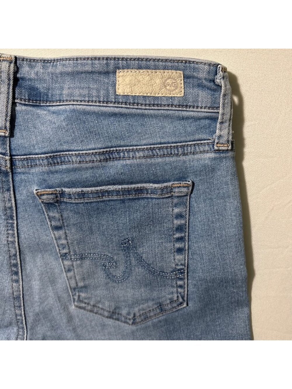 AG Adriano Goldschmied Farran Skinny Ankle Jeans Women’s Size 29R Light Wash - Picture 3 of 11